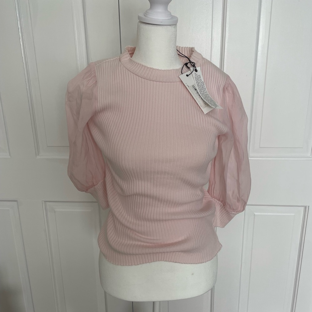 NWT Maven West pink top XS